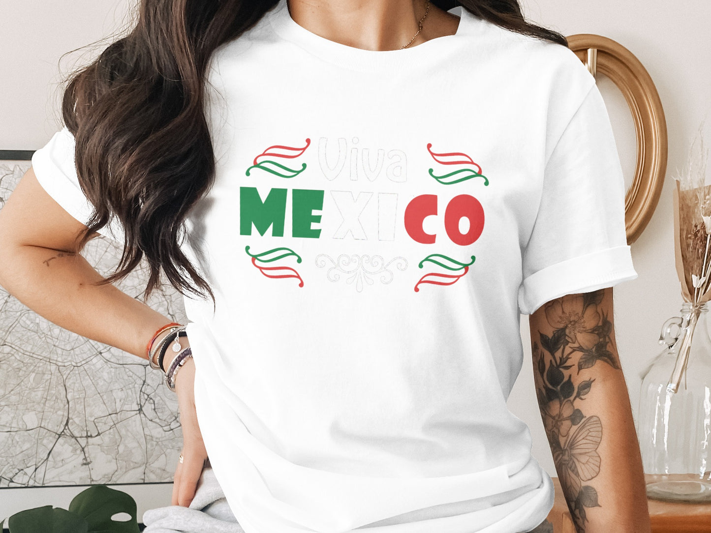 Viva Mexico Festive Graphic T-Shirt product type