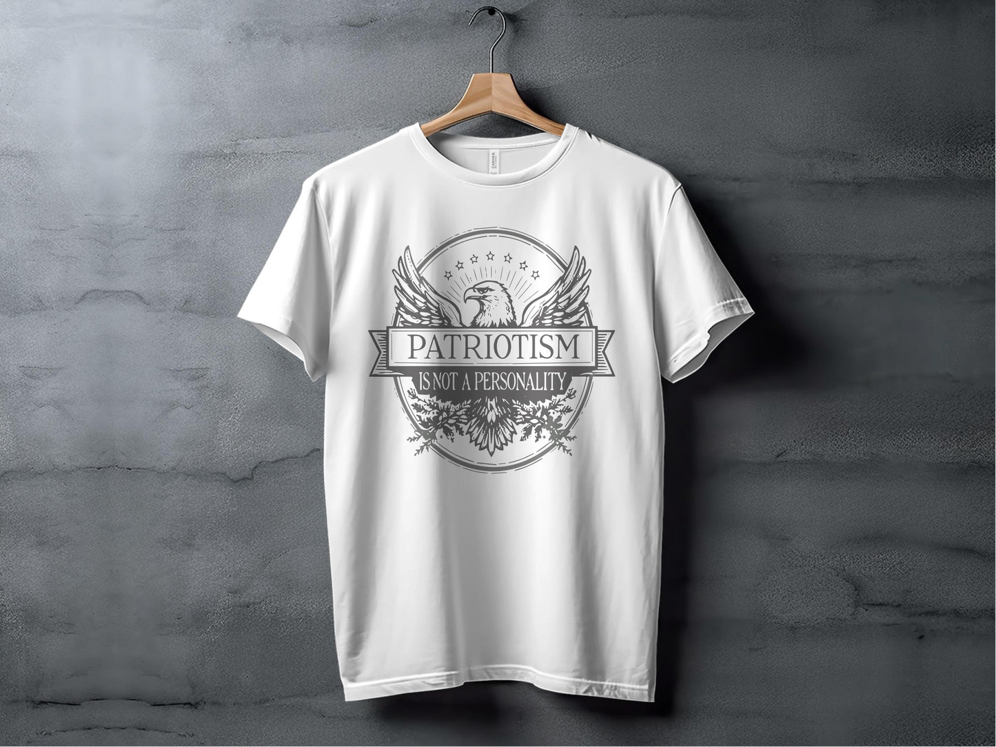 Patriotism Is Not A Personality T-Shirt product