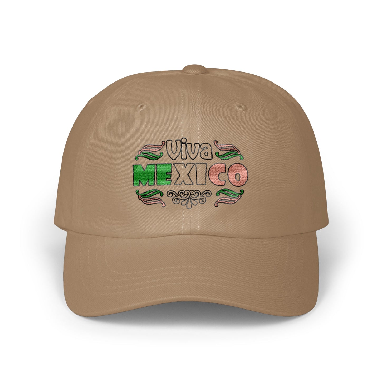 Viva Mexico Tan Adjustable Baseball Cap product type