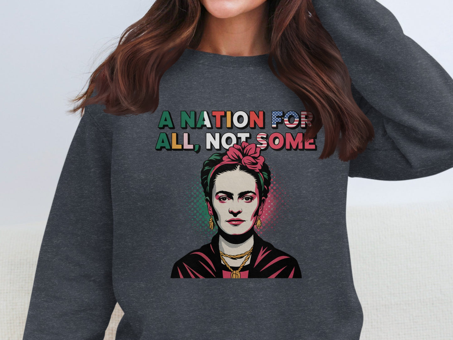 A Nation For All Not Some Graphic Sweatshirt product type