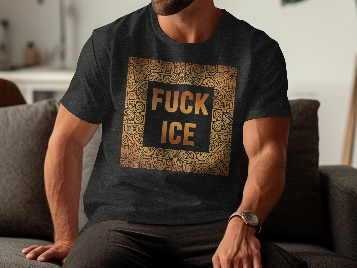 Artistic Graphic Statement Shirt for Bold Style product