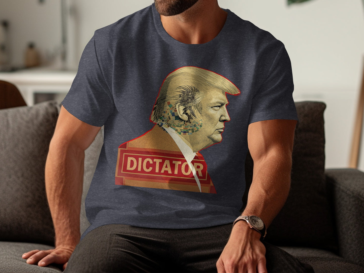 Dictator Printed Graphic Tee for Men shirt product type