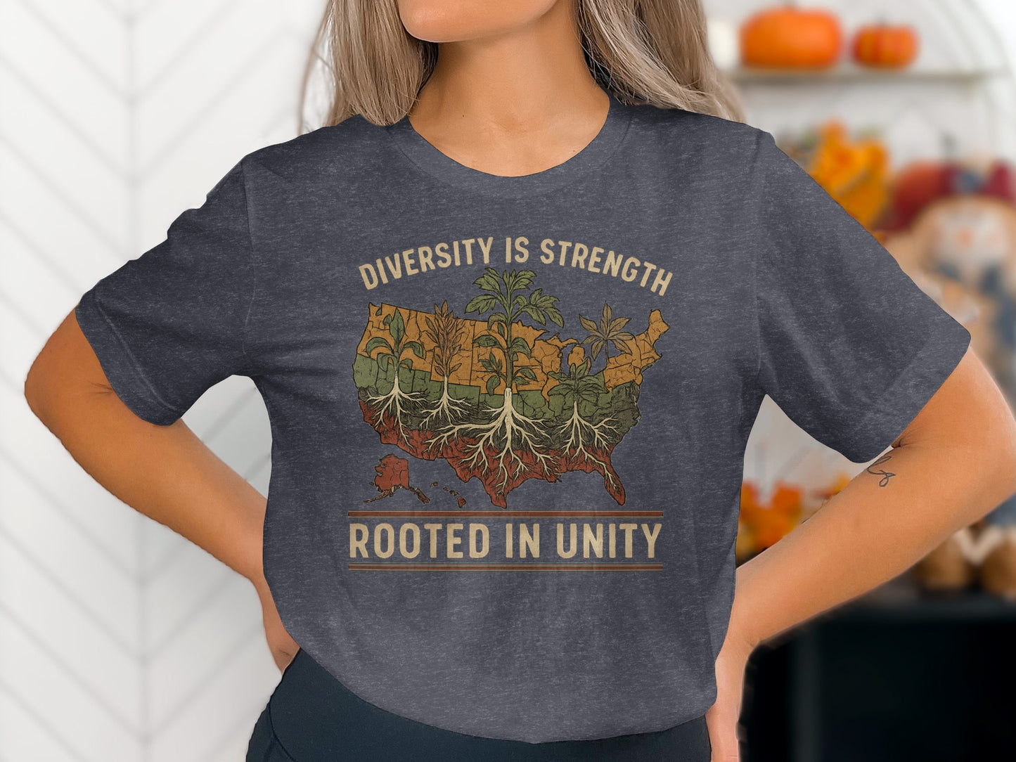 Diversity Is Strength Rooted In Unity T-shirt product