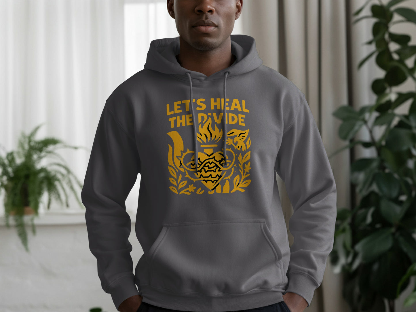 Let's Heal The Divide Graphic Hoodie product
