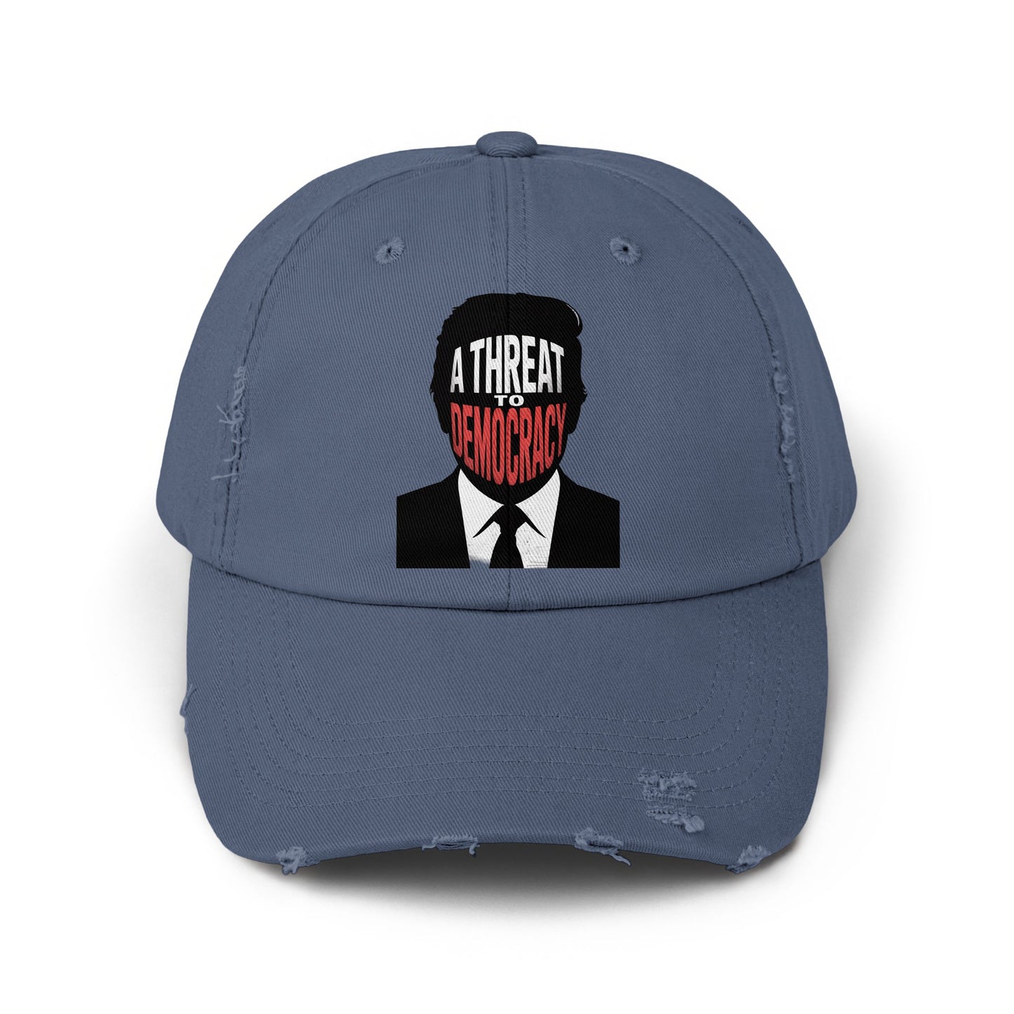 A Threat To Democracy Statement Graphic Hat product