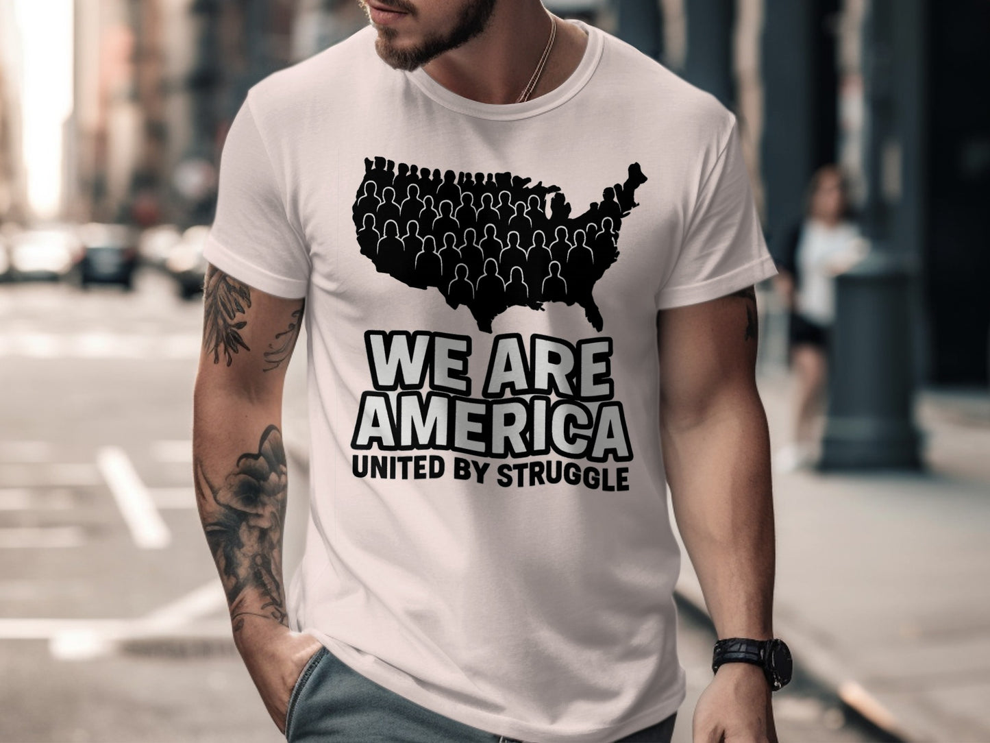 We Are America United By Struggle Shirt product