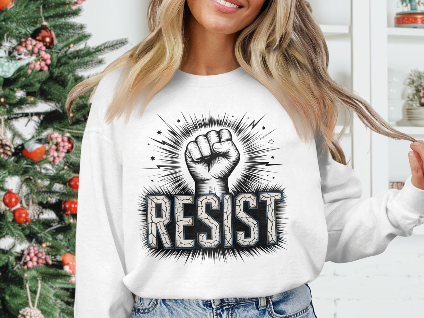 Empowering Resist Graphic Sweatshirt product