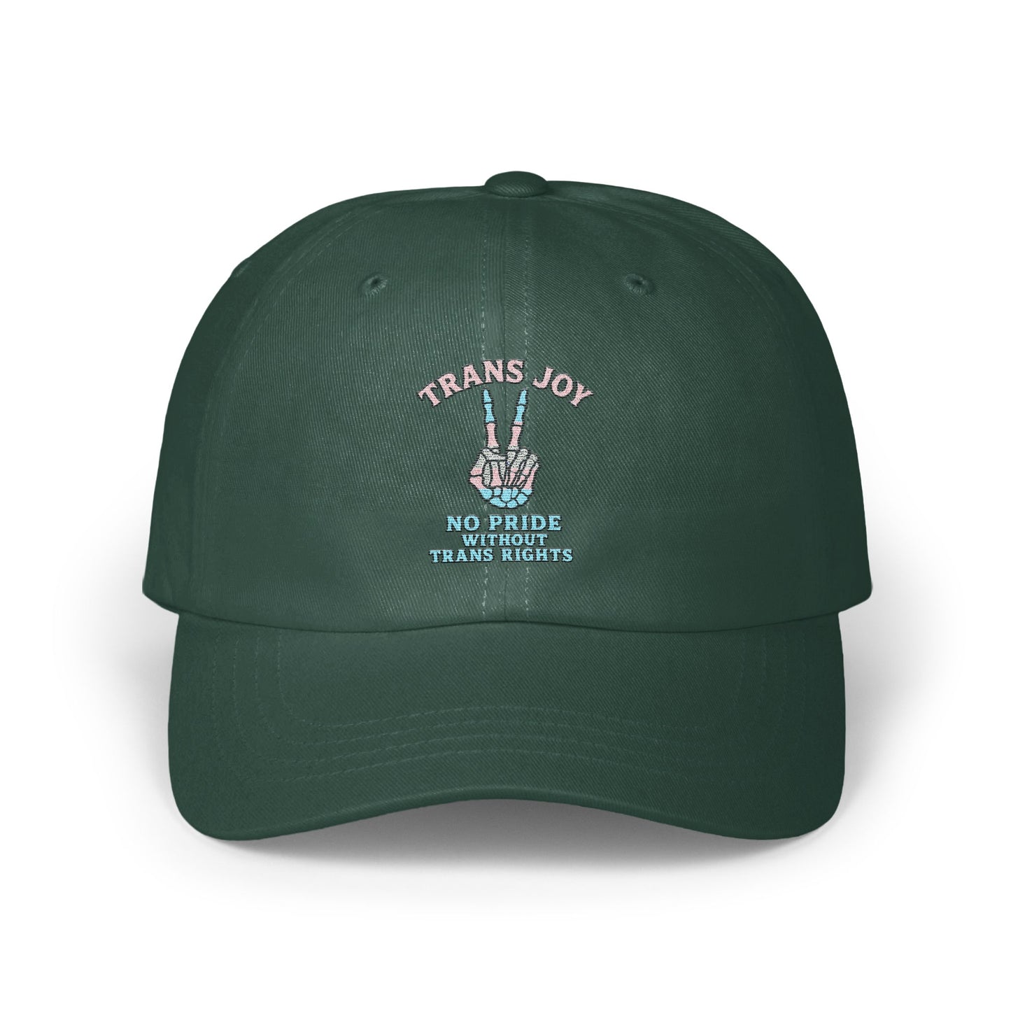 Trans Joy No Pride Without Trans Rights Hat product type