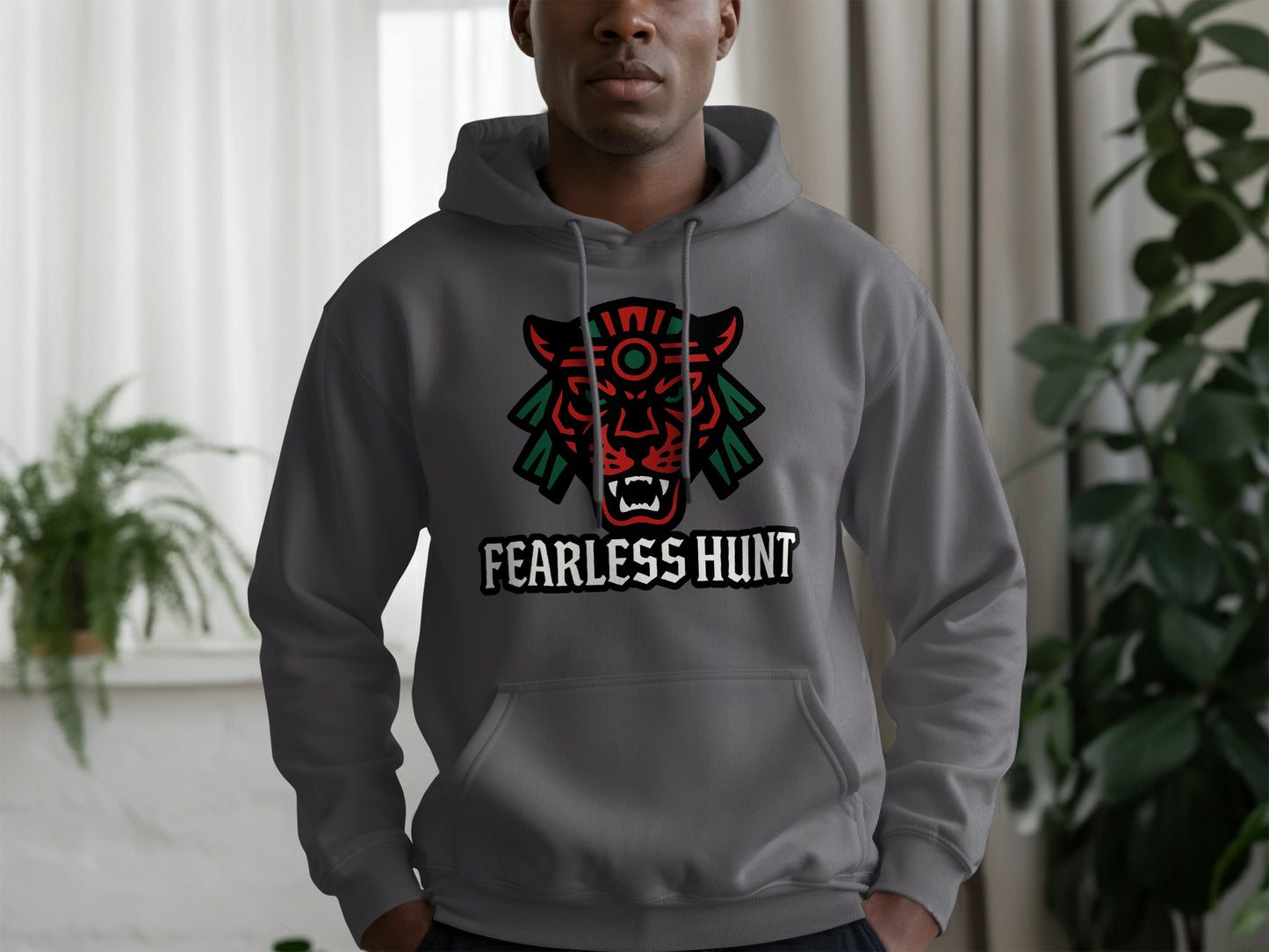Fearless Hunt Graphic Design Hoodie product type