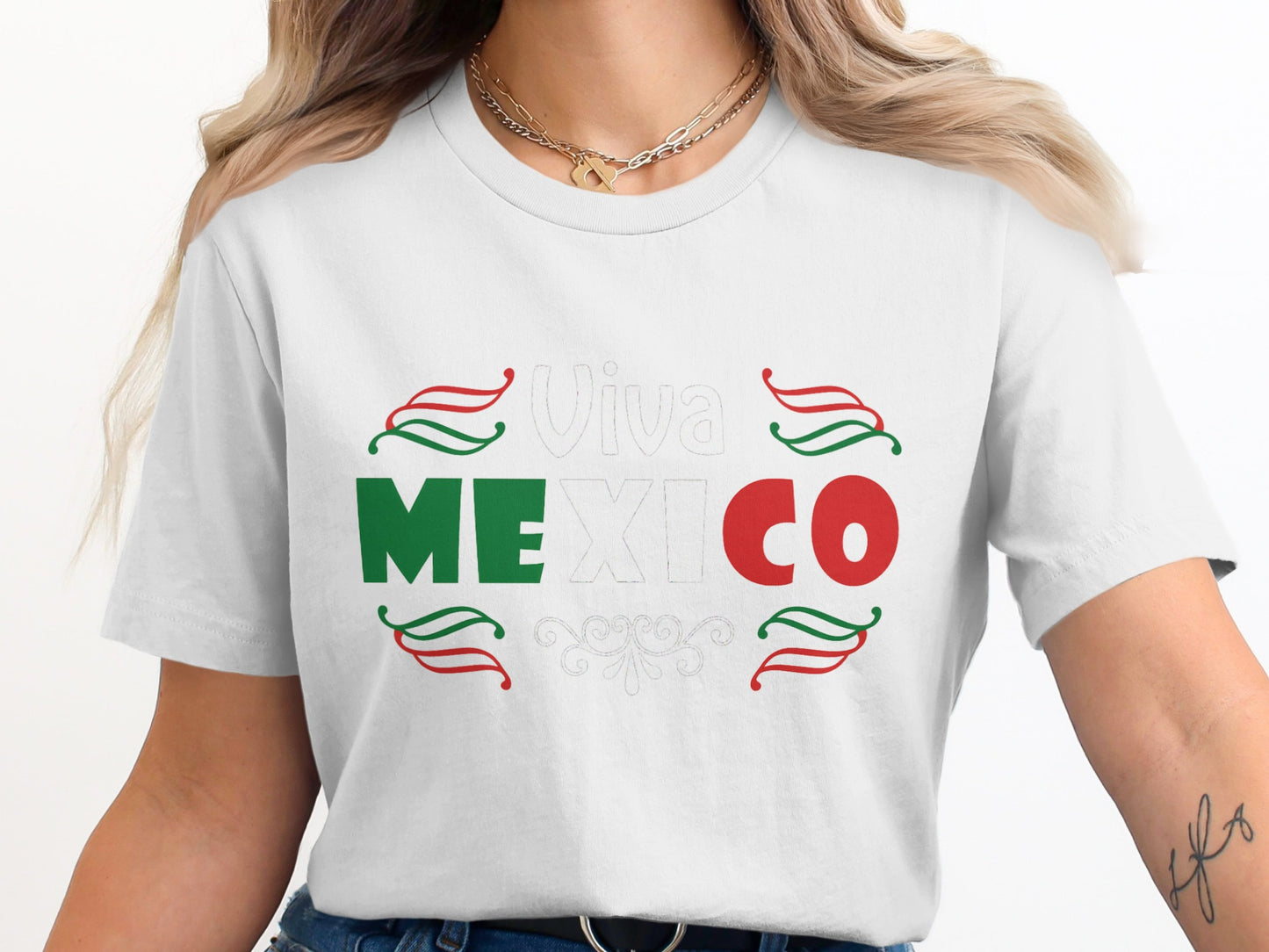 Viva Mexico Graphic Tee Festive Celebration Product