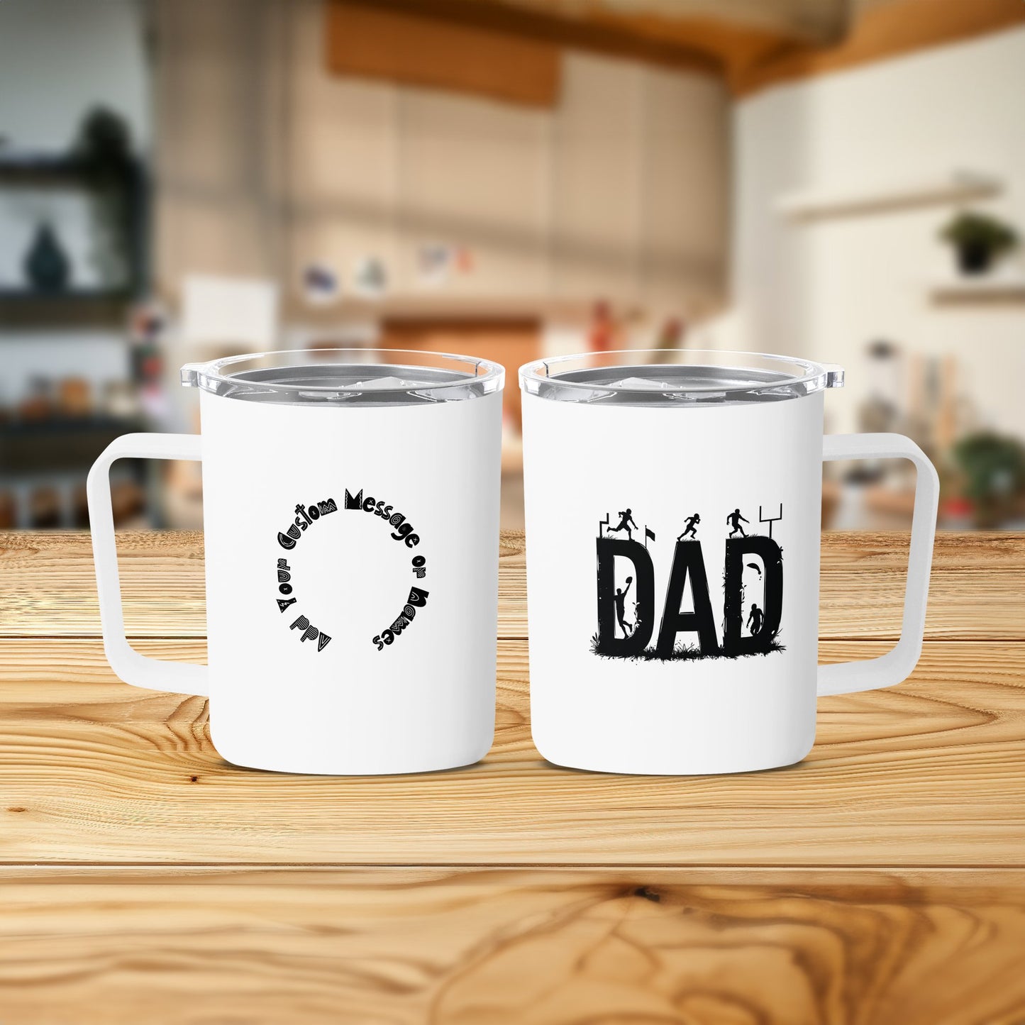 Personalized Dad and Custom Message Mug product type