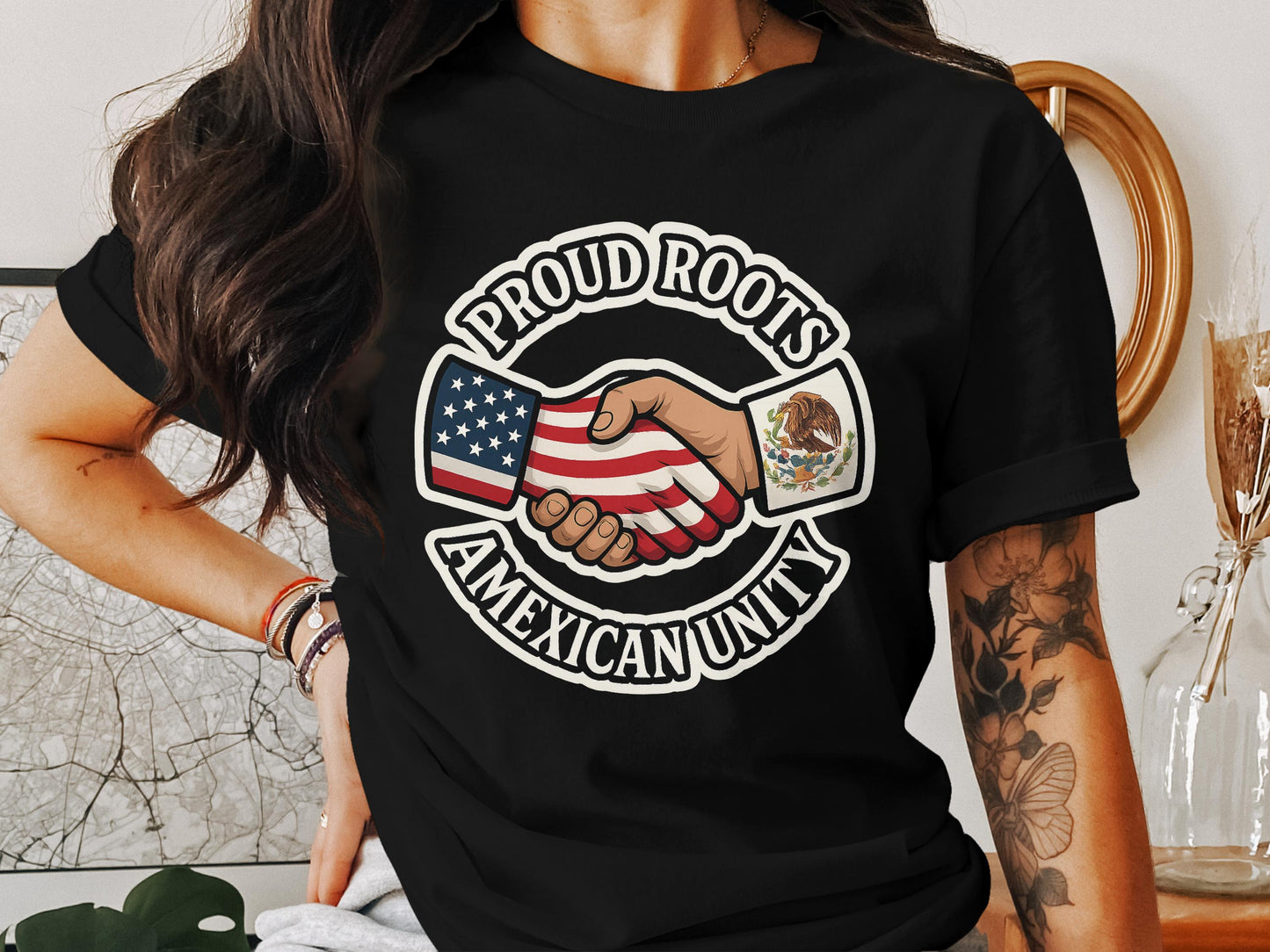 Proud Roots American Mexican Unity Shirt product