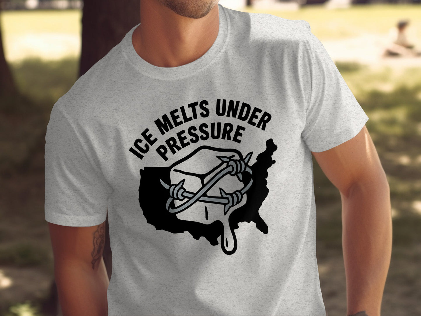 Ice Melts Under Pressure Graphic T-Shirt Product