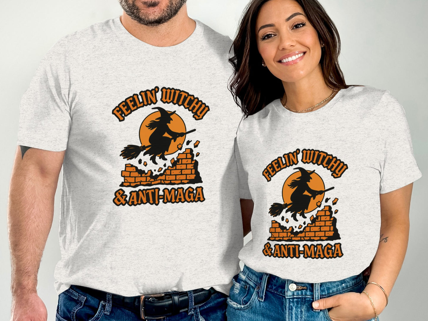 Feelin Witchy and Anti-Maga Graphic T-Shirt product