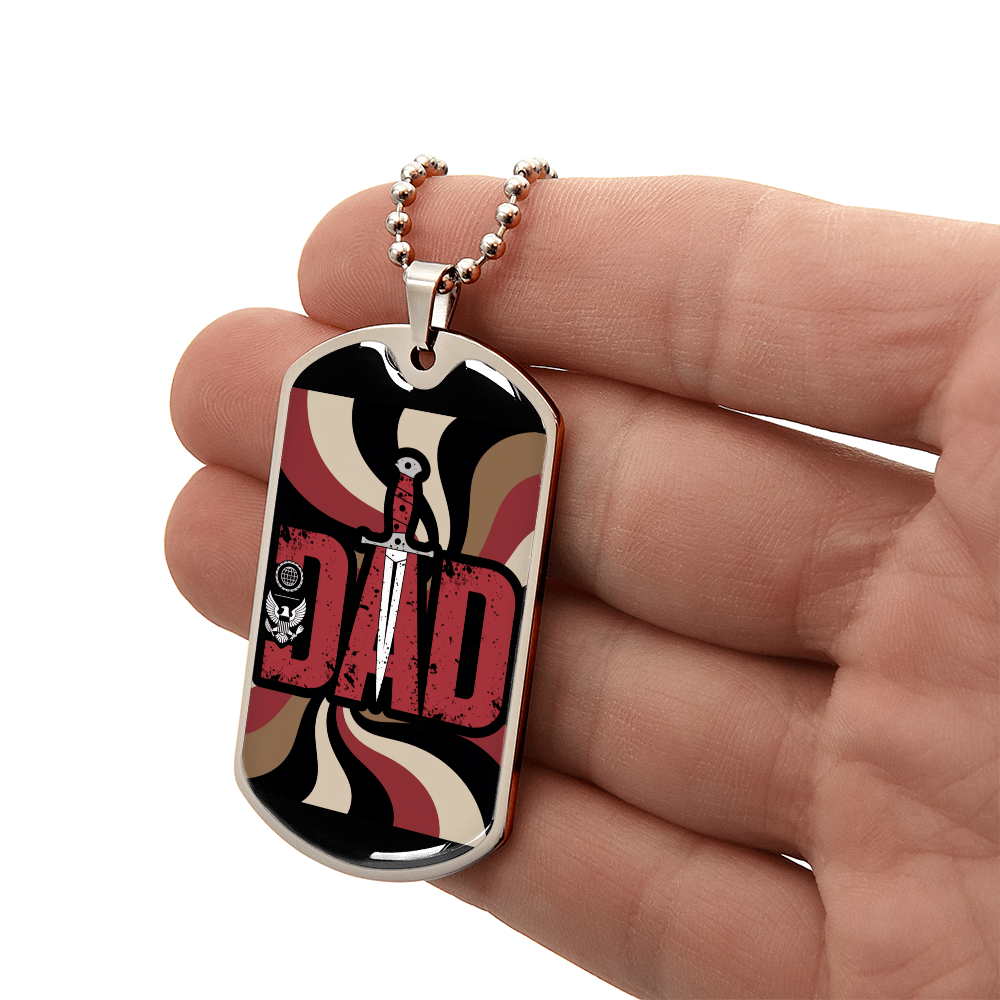 Father gift retirement personalized custom necklace fine jewelry
