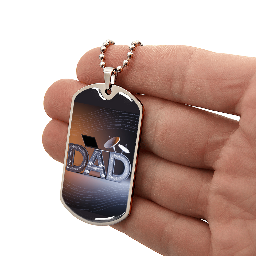 Father gift retirement custom personalized necklace fine jewelry