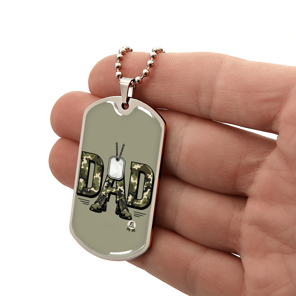 Father gift retirement personalized custom necklace fine jewelry
