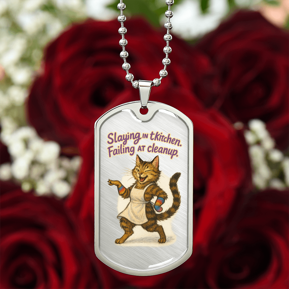 Pride Necklace Custom Name| Dog Tag Chain | Custom Dog Tag
