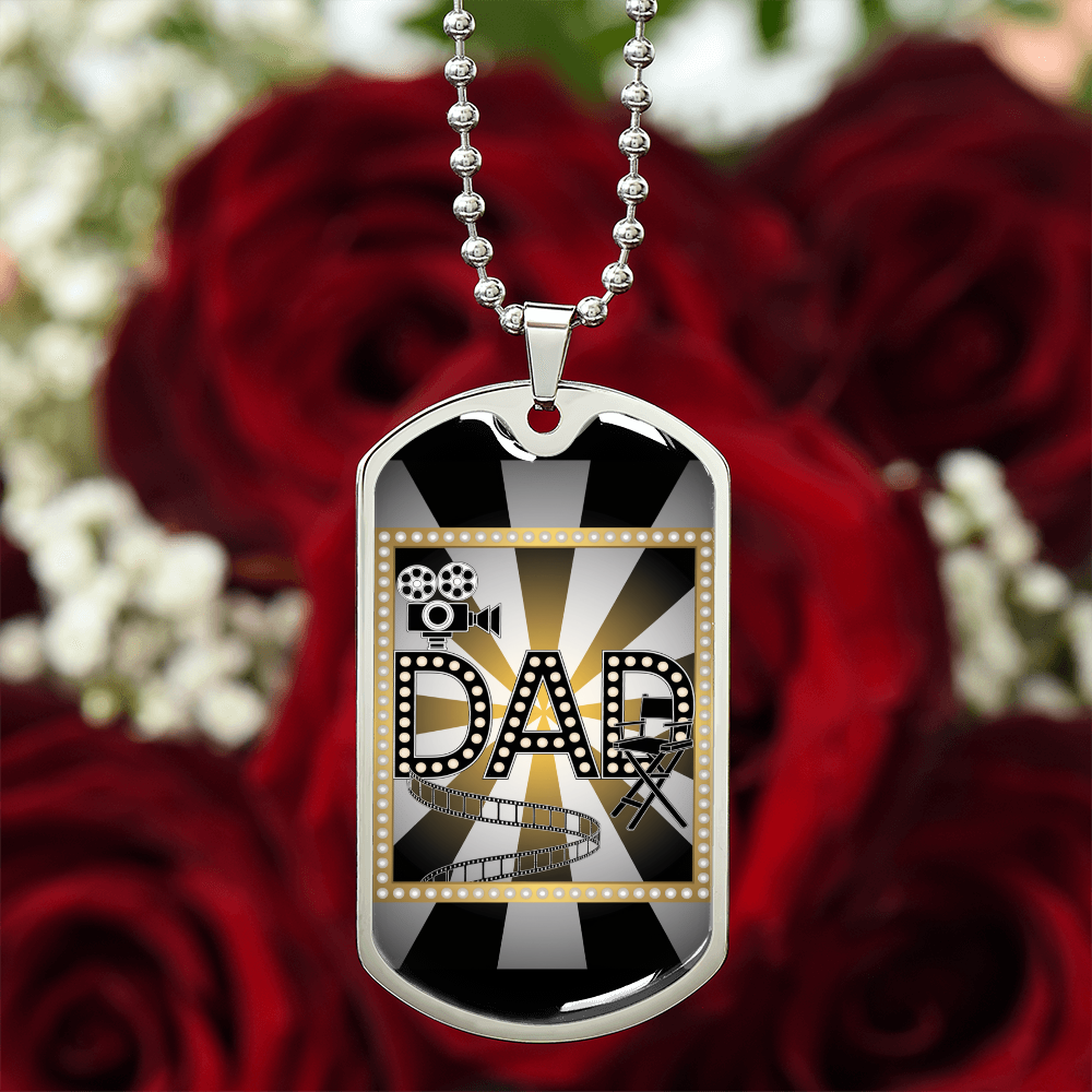 Father gift retirement personalized custom necklace fine jewelry