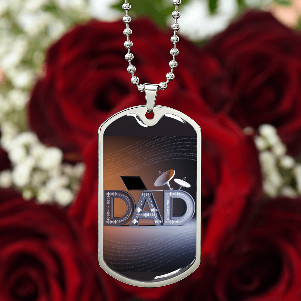 Father gift retirement custom personalized necklace fine jewelry