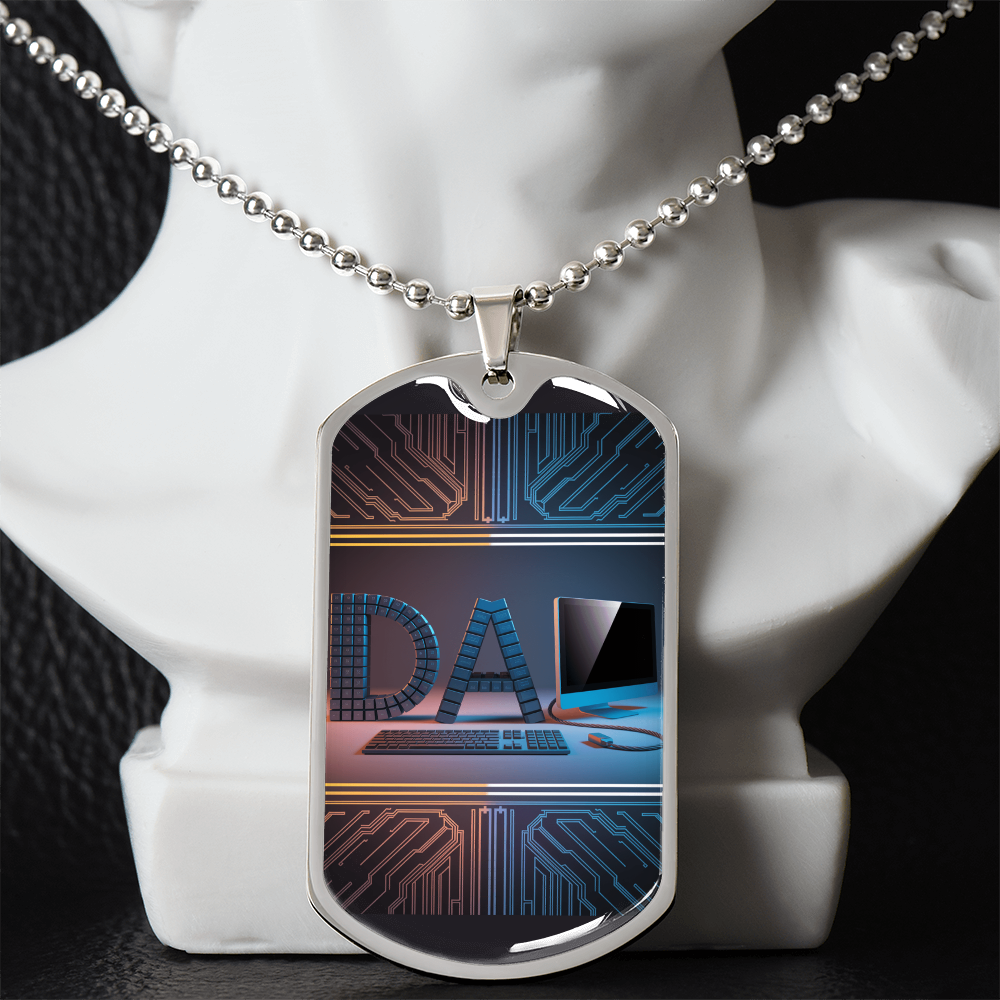 Father's Day Gift Custom Name Necklace | Personalized Necklace