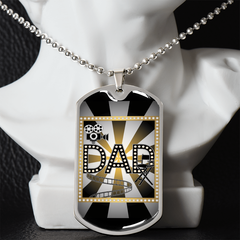 Father gift retirement personalized custom necklace fine jewelry