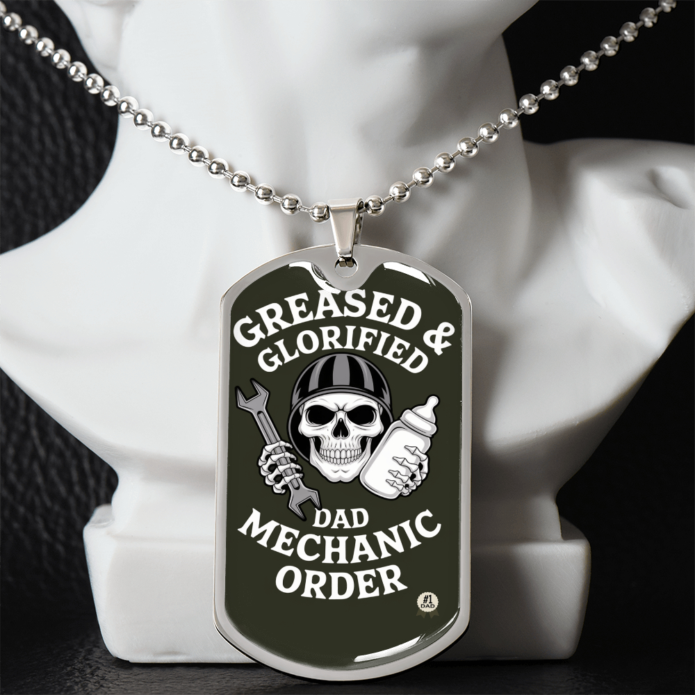 Father gift retirement custom personalized necklace fine jewelry