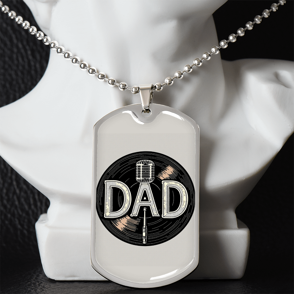 Father gift retirement custom personalized necklace fine jewelry