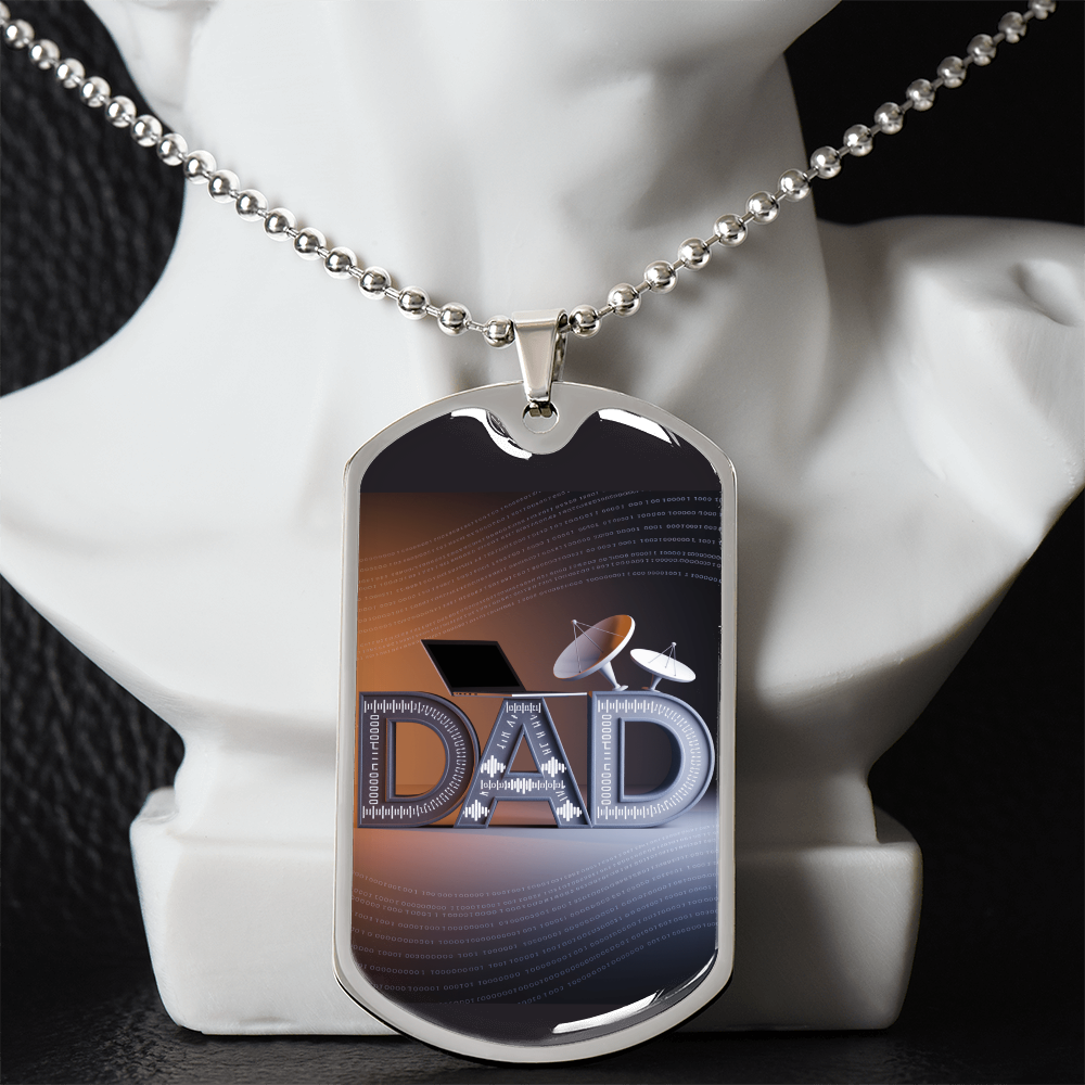 Father gift retirement custom personalized necklace fine jewelry