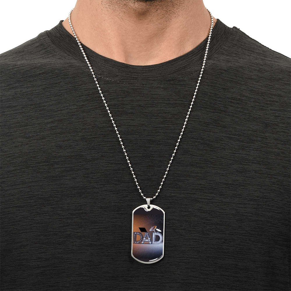 Father gift retirement custom personalized necklace fine jewelry
