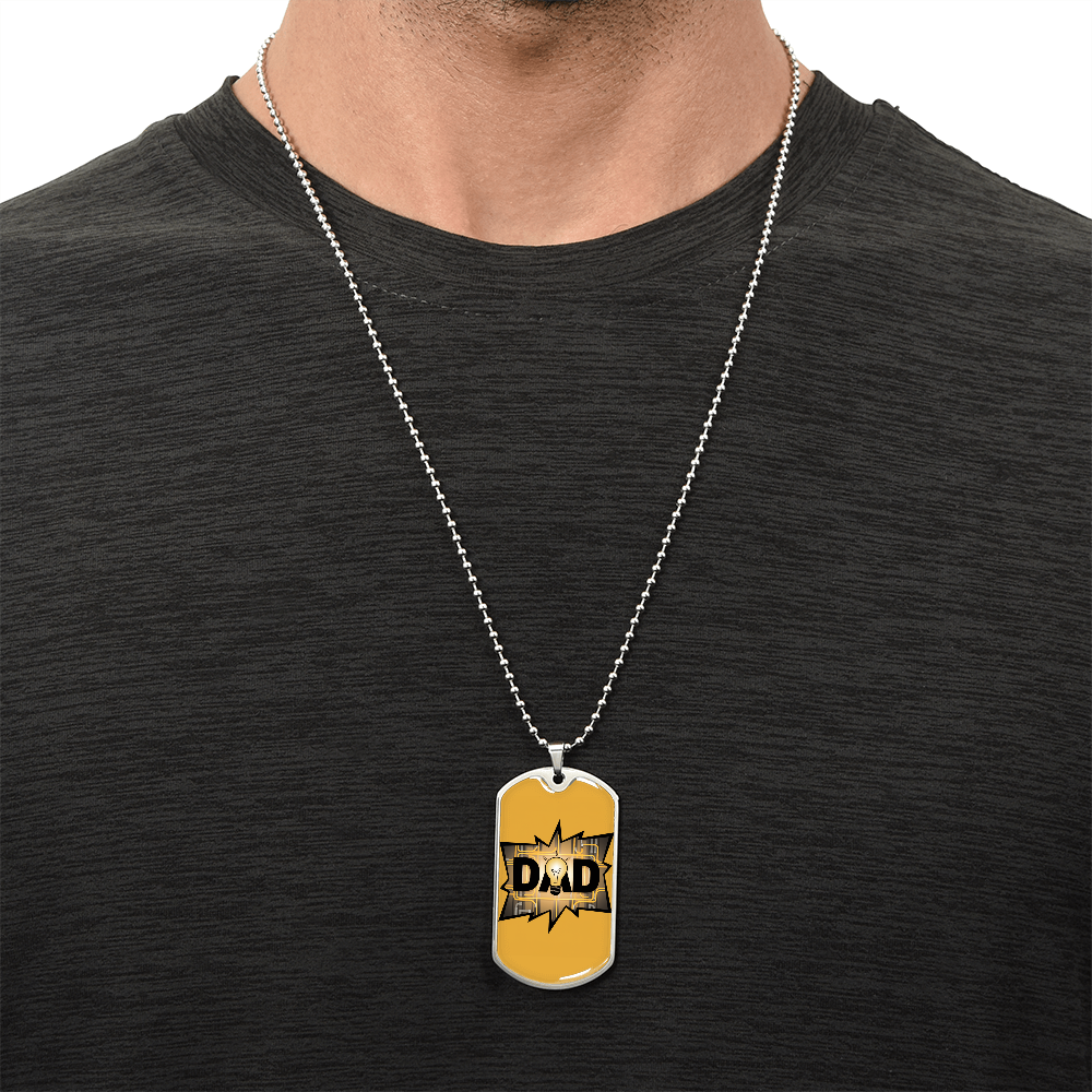 Father's Day Gift Custom Name Necklace | Personalized Necklace