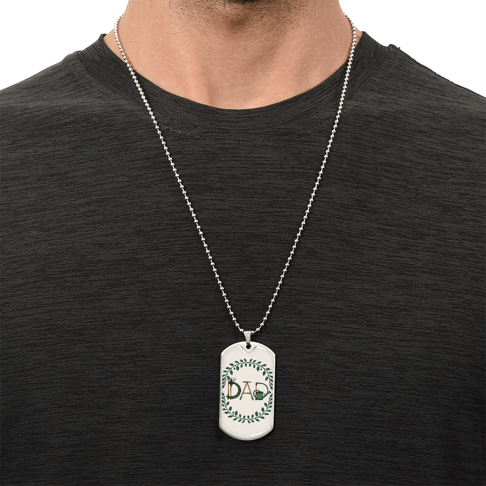 Father gif retirement personalized custom necklace fine jewelry