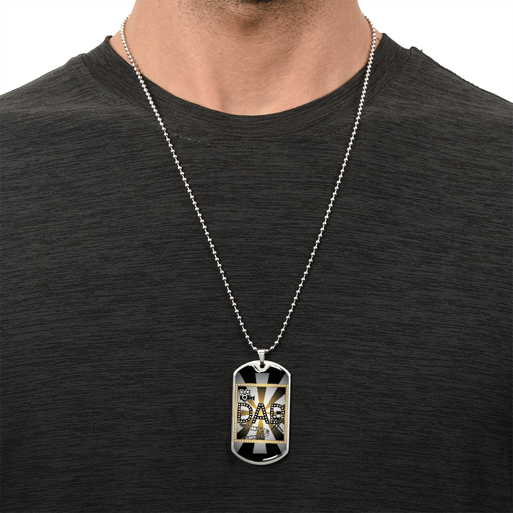 Father gift retirement personalized custom necklace fine jewelry
