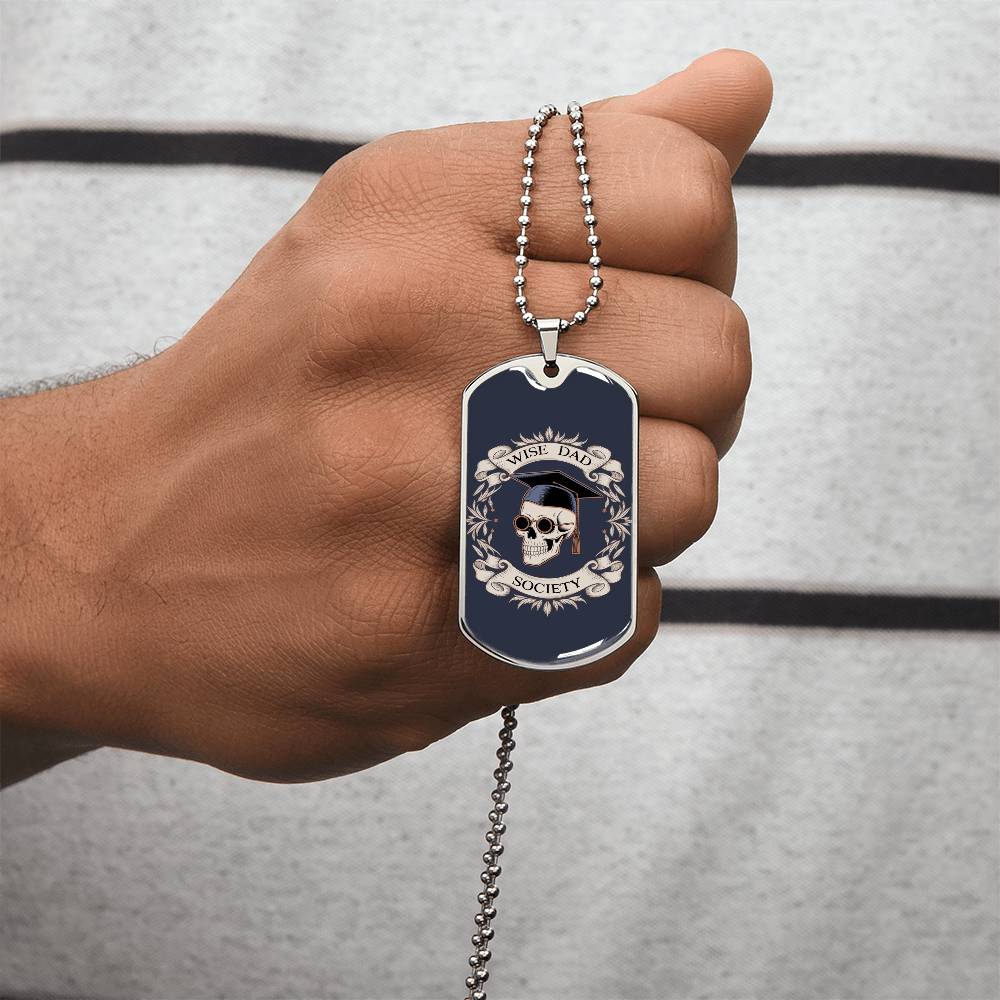 Father gift retirement personalized custom necklace fine jewelry