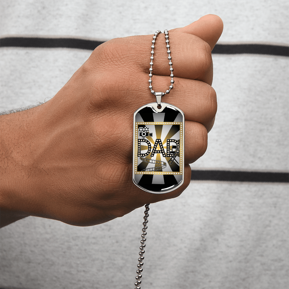 Father gift retirement personalized custom necklace fine jewelry