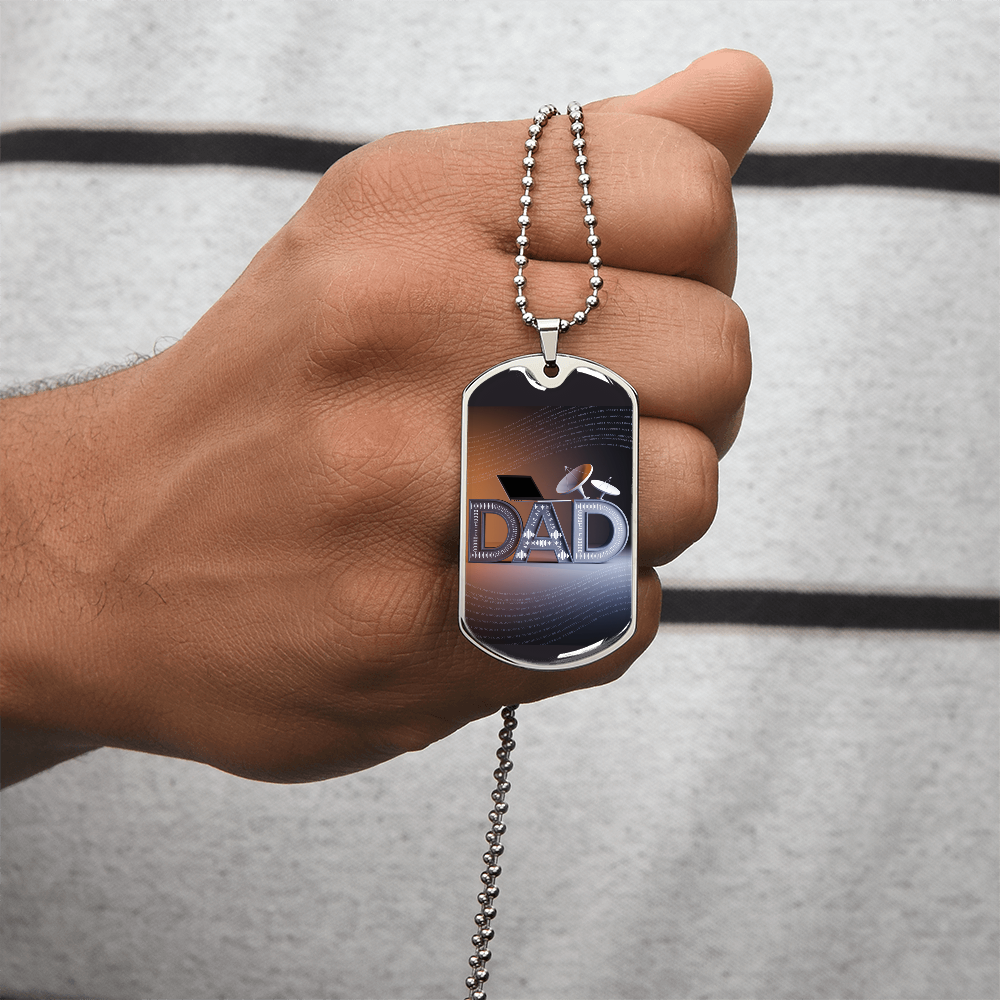 Father gift retirement custom personalized necklace fine jewelry