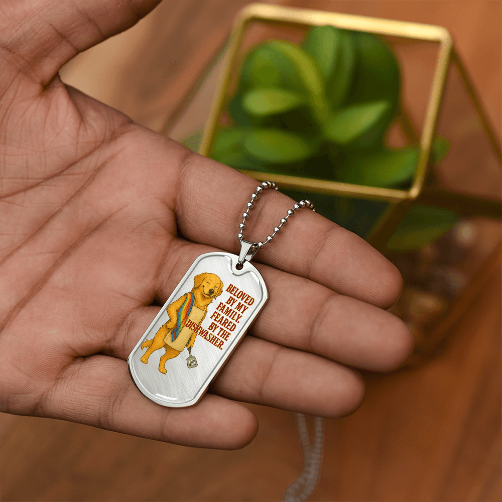 Pride custom tag LGBTQ fine jewelry personalized