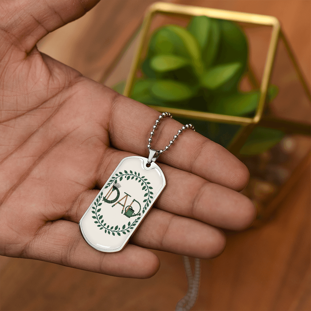 Father gif retirement personalized custom necklace fine jewelry