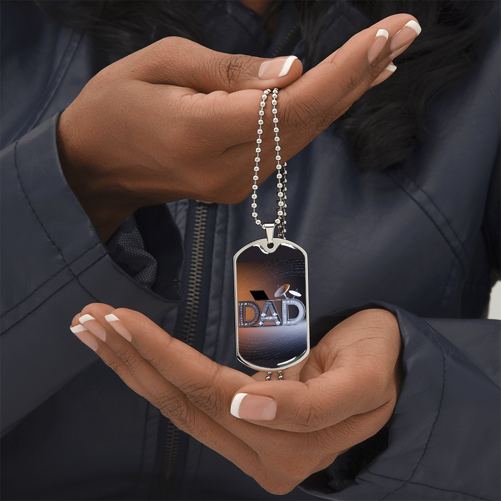 Father gift retirement custom personalized necklace fine jewelry