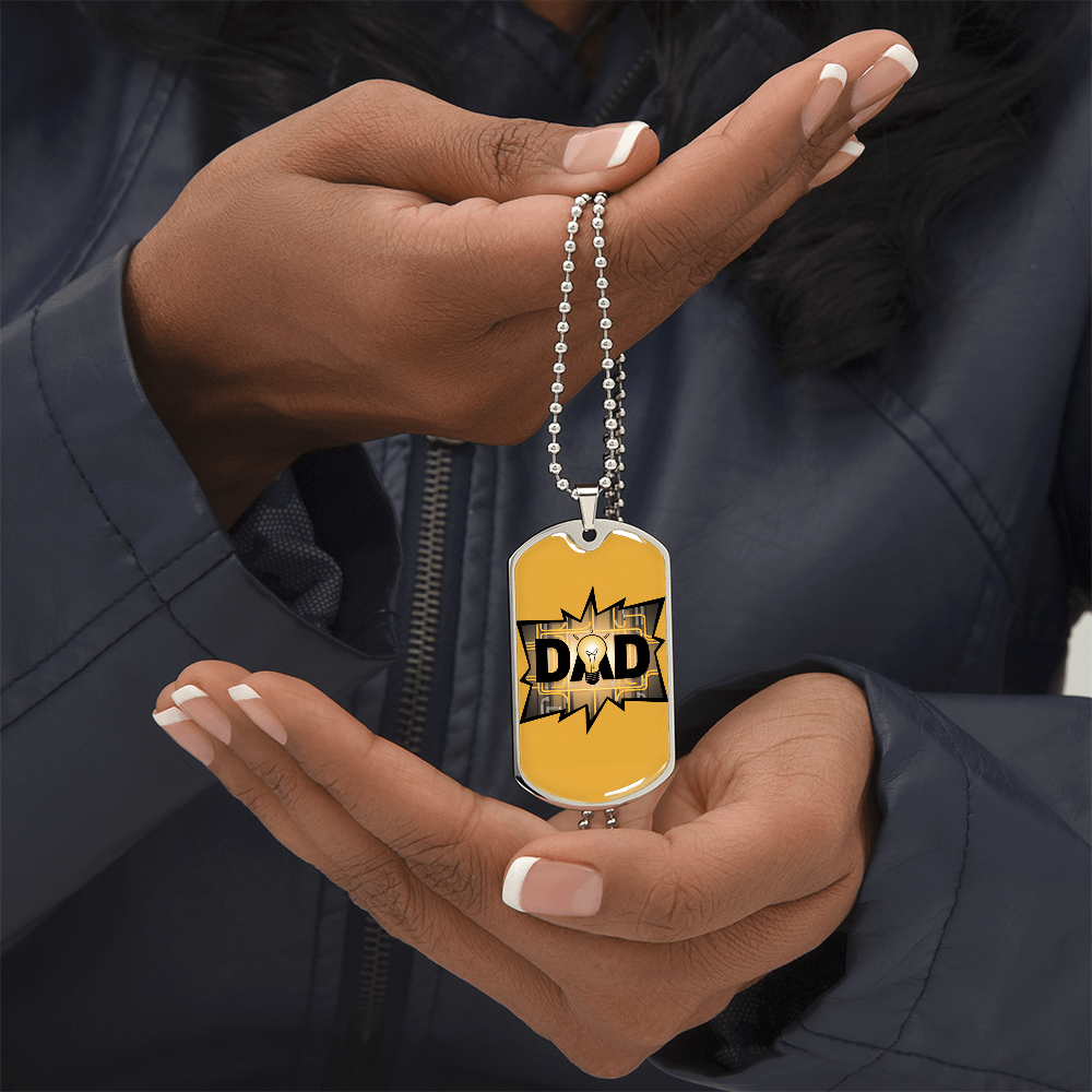 Father's Day Gift Custom Name Necklace | Personalized Necklace