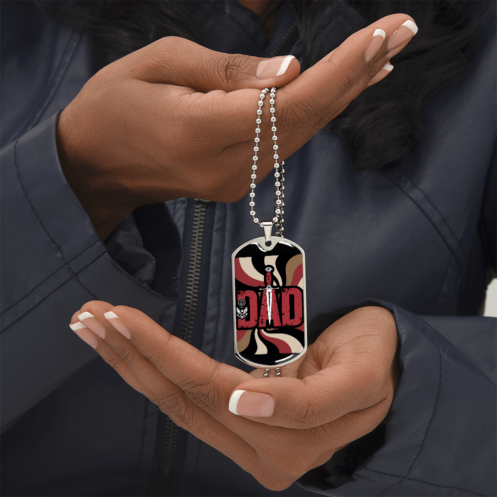 Father gift retirement personalized custom necklace fine jewelry