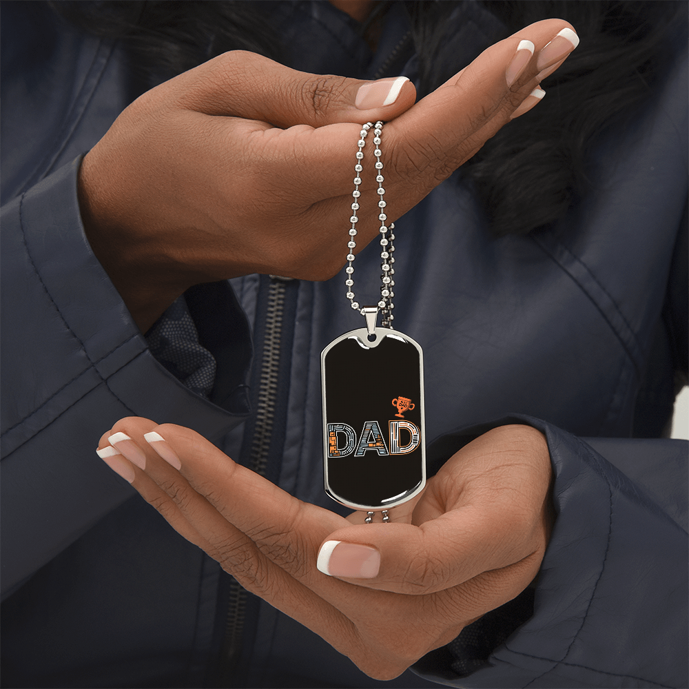 Father gift retirement personalized custom necklace fine jewelry