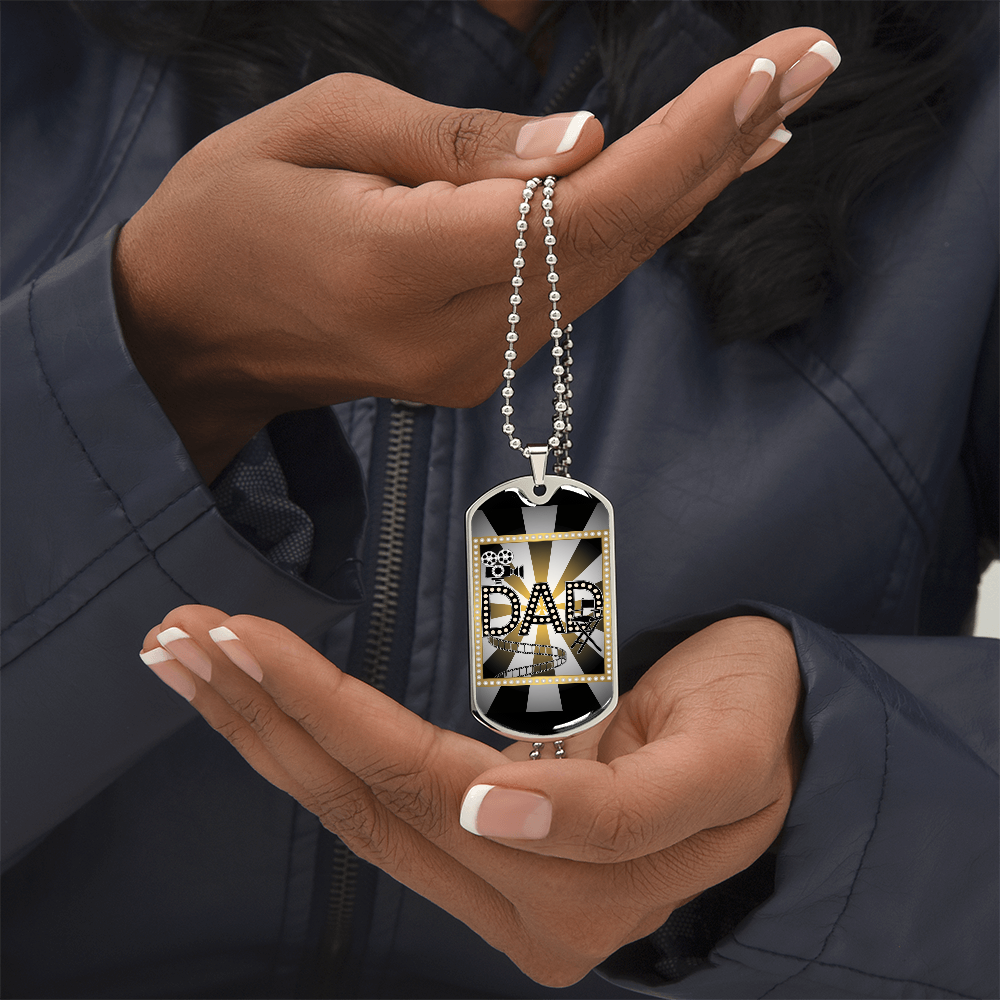 Father gift retirement personalized custom necklace fine jewelry