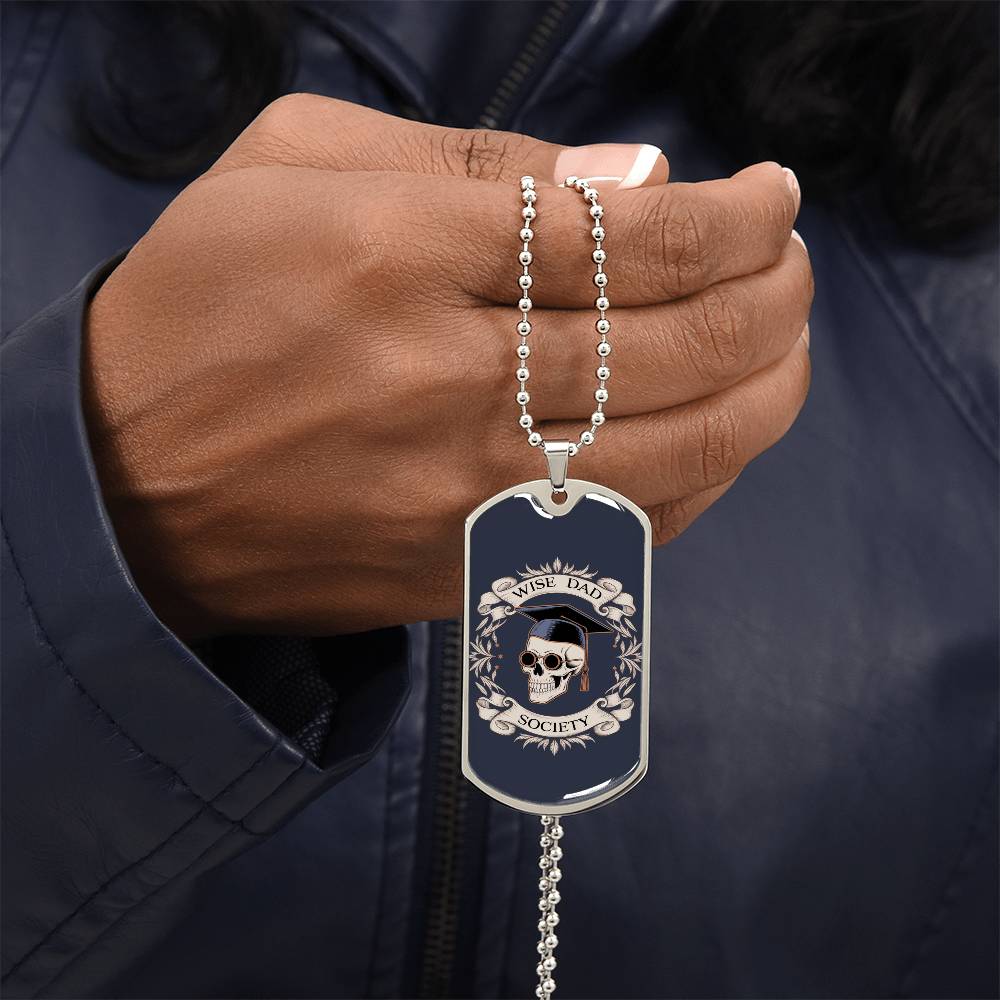 Father gift retirement personalized custom necklace fine jewelry