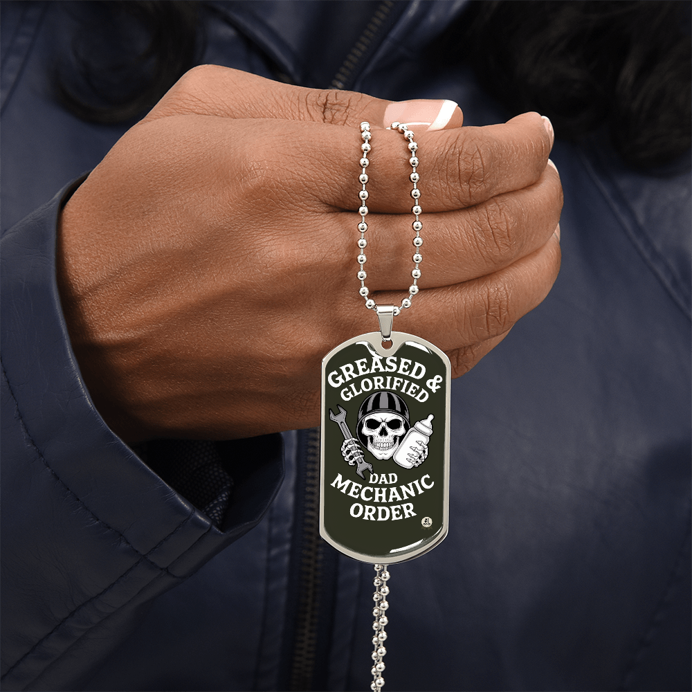 Father gift retirement custom personalized necklace fine jewelry