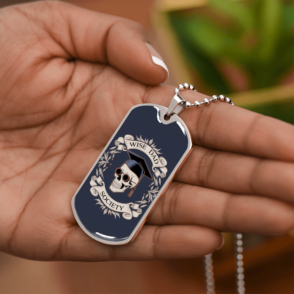 Father gift retirement personalized custom necklace fine jewelry