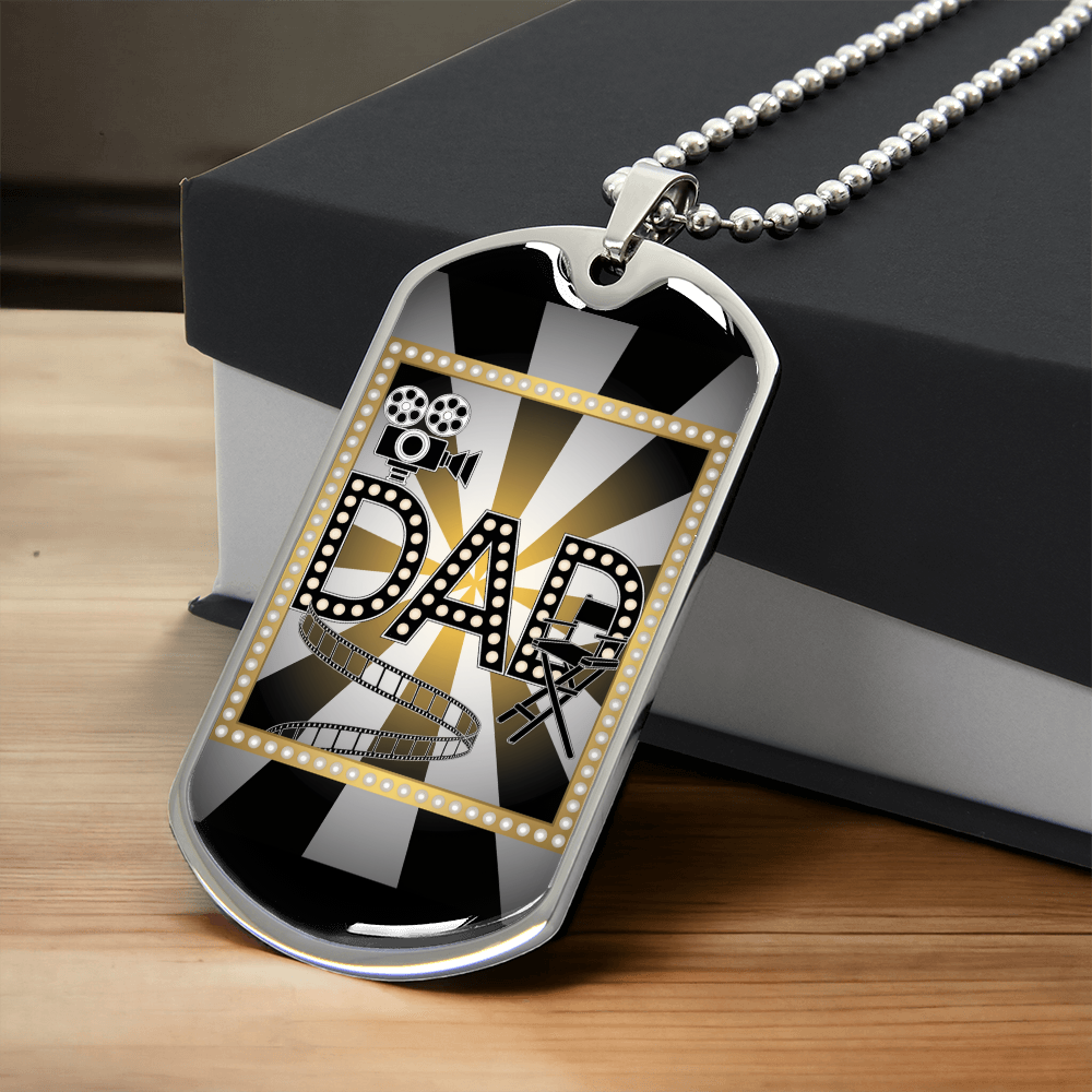 Father gift retirement personalized custom necklace fine jewelry