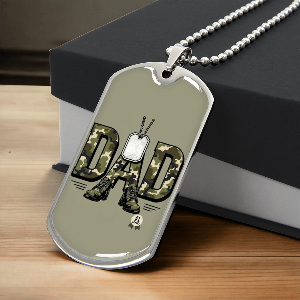 Father gift retirement personalized custom necklace fine jewelry