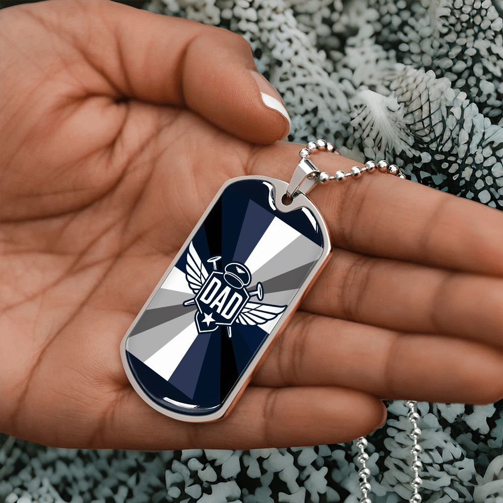 Father gift retirement personalized custom necklace fine jewelry
