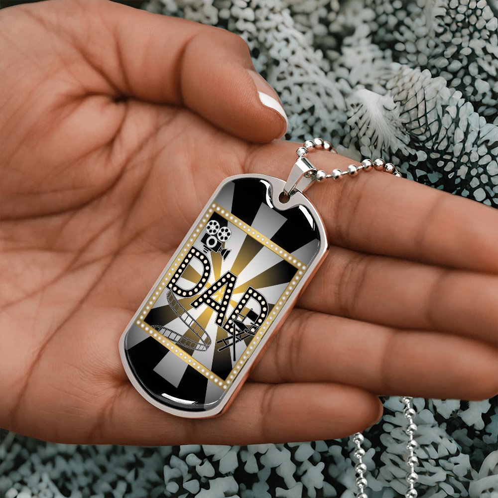 Father gift retirement personalized custom necklace fine jewelry